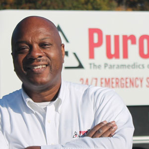 A photo of PuroClean owner Nigel Belgrave