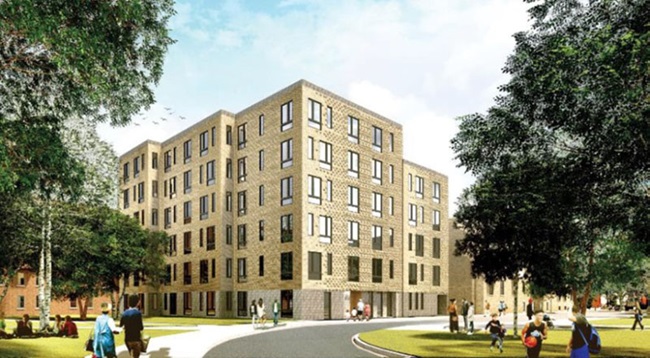 A rendering of Northampton Street Residences in Boston (Roxbury/South End)